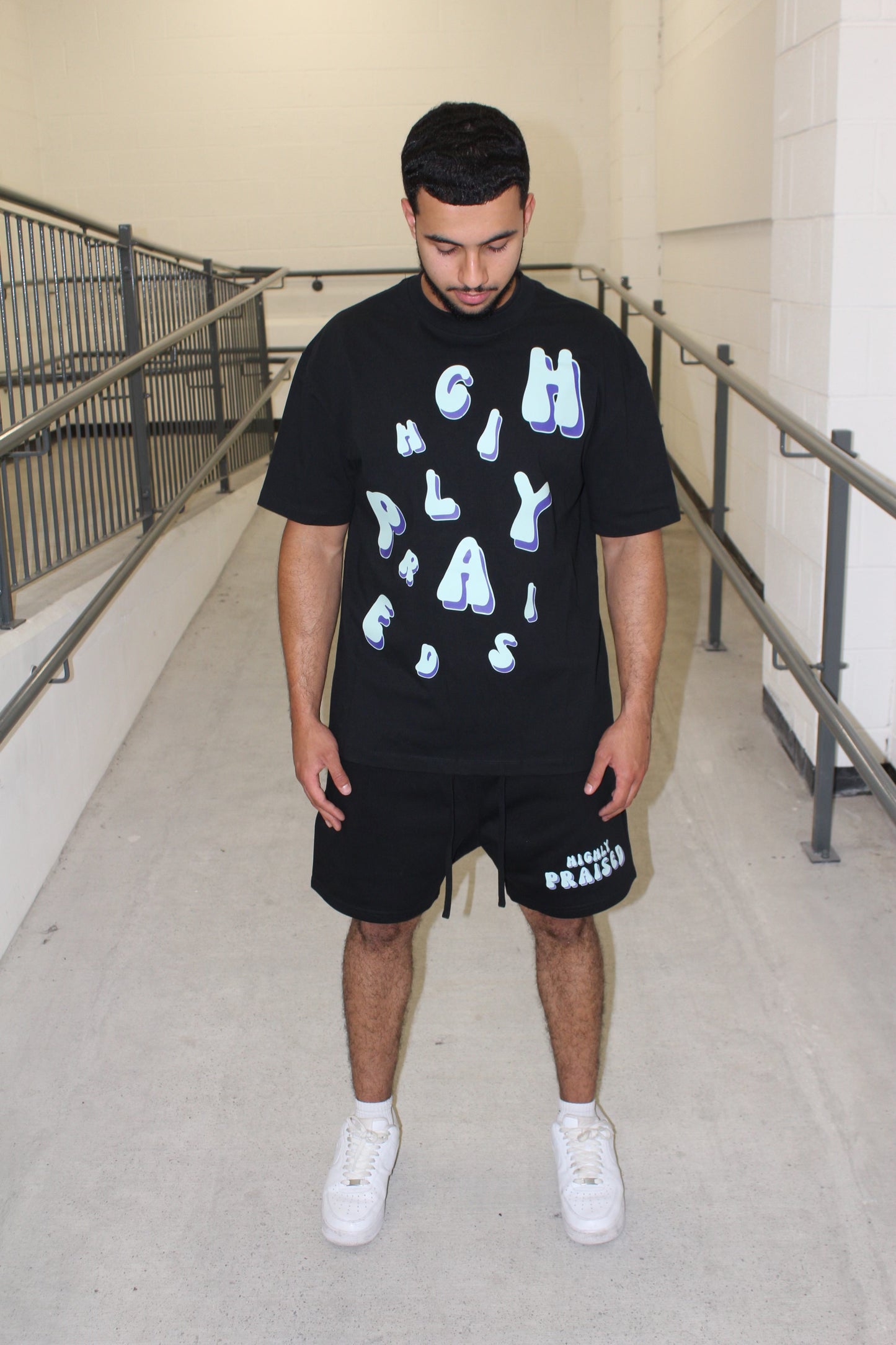 Highly Praised Twin Set - Black