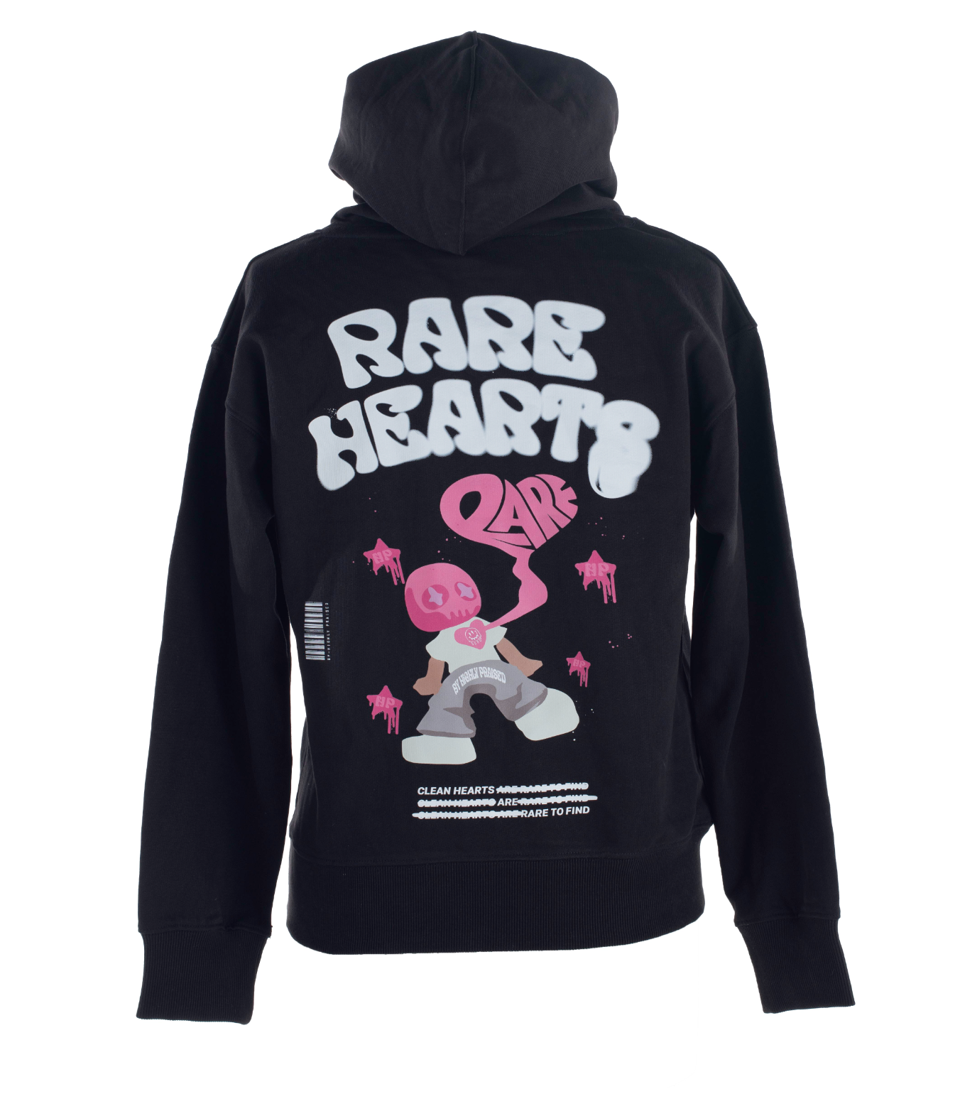 Rare Hearts Black Hoodie