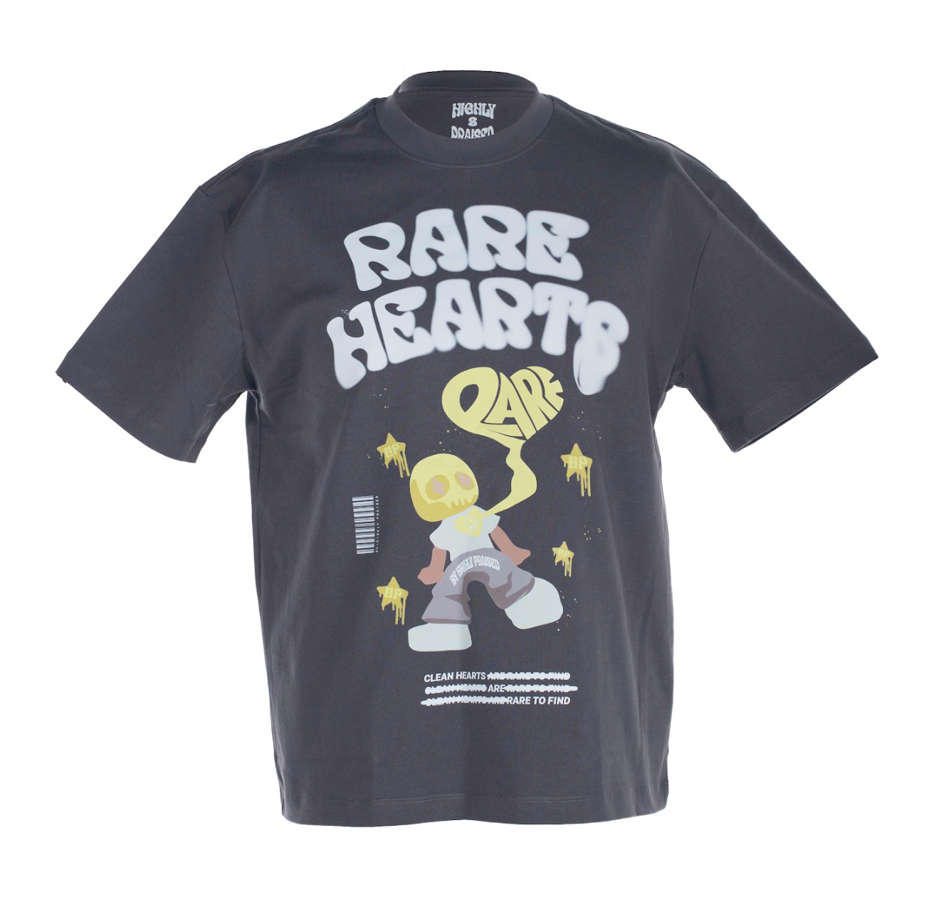 SALE - Rare Hearts Grey-Tee